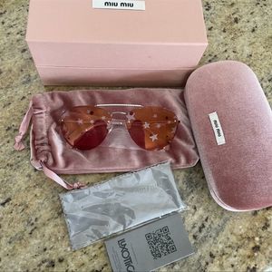 New 💗 miu miu sunglasses aviator 59 mm